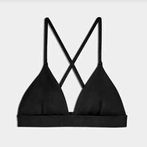 Kt. by Knix Triangle Bikini Top in Black - Brand New - Size Medium